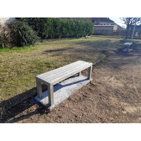 mobilier urbain banc