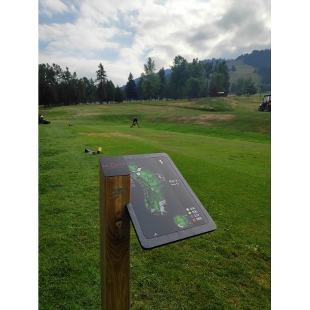 Signalétique en bois