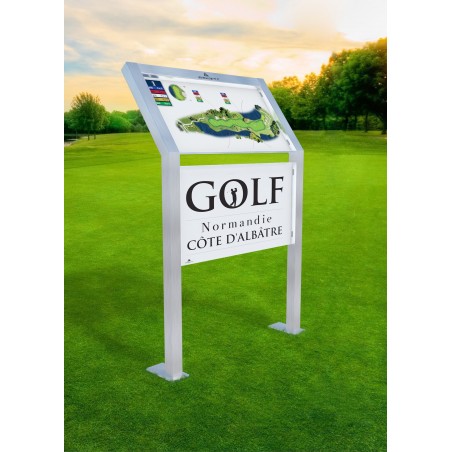 Panneau golf espace partenaire