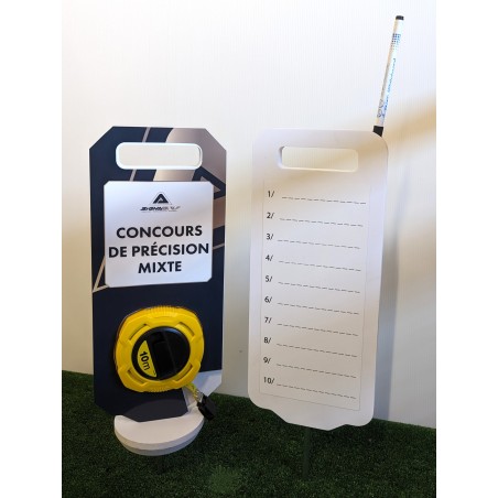 Support concours précision golf personnalisé