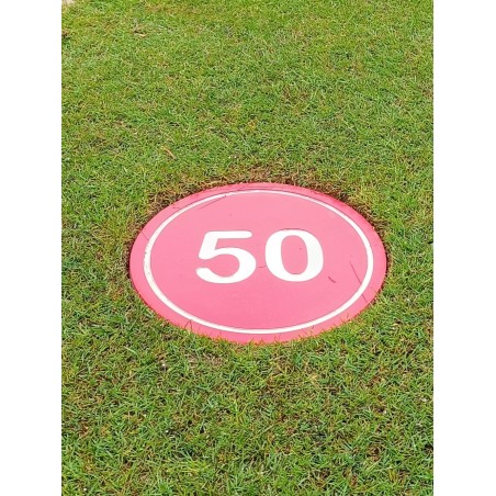 plaque distance fairway golf ronde